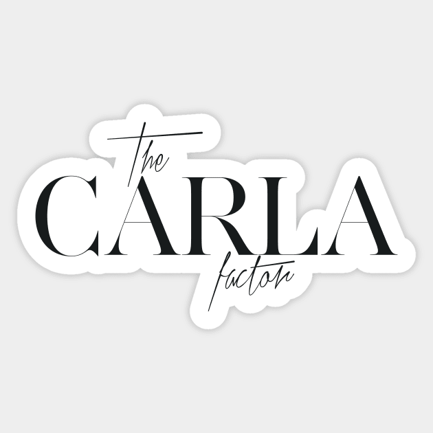 The Carla Factor Sticker by TheXFactor